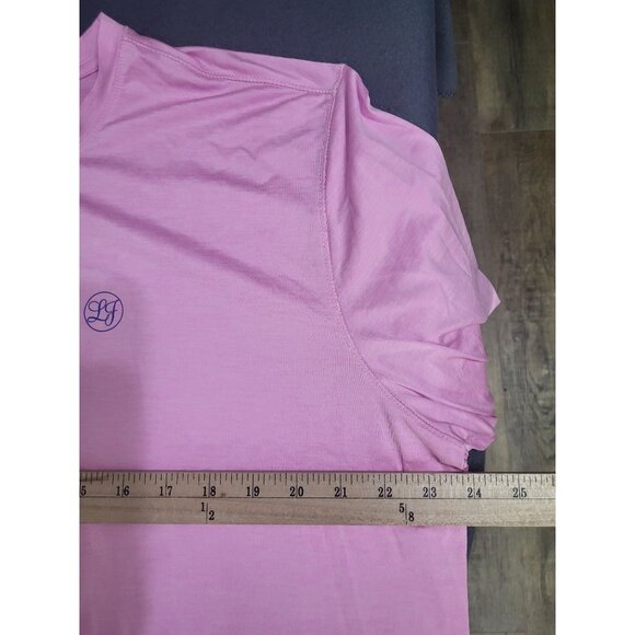 LJ BY LAUREN JAMES Women's XXL Long Sleeve UPF Pink Shirt Beach Fish Preppy - Picture 4 of 6